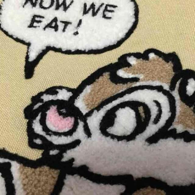 ディズニー・チップ&デール柄サガラ刺繍トートバッグ。 < アニメ/コミック/キャラクター ディズニー・チップ&デール柄サガラ刺繍トートバッグ。 < アニメ/コミック/キャラクターの