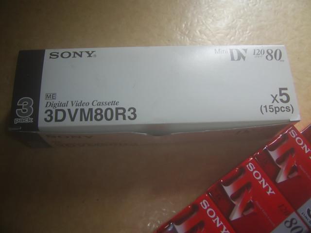 ★SONY MiniDV 3DVM80R3 < 家電/AV  ★SONY MiniDV 3DVM80R3 < 家電/AVの