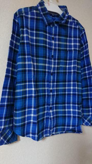 UNIQLO柔らかネルシャツ ブルーチェック140ユニクロ < ブランド UNIQLO柔らかネルシャツ ブルーチェック140ユニクロ < ブランドの