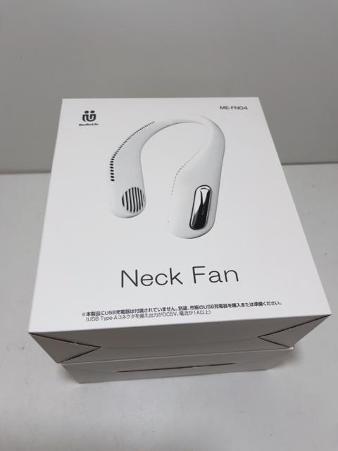 新品未開封 首かけ扇風機 Neck Fan ME-FN04 扇風機 < 家電/AV 新品未開封 首かけ扇風機 Neck Fan ME-FN04 扇風機 < 家電/AVの
