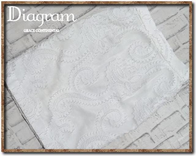 ダイアグラムグレースコンチネンタル フロッキースカート 白 < ブランド ダイアグラムグレースコンチネンタル フロッキースカート 白 < ブランドの