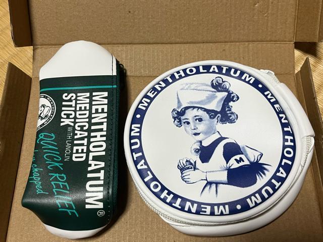 メンソレータム リップ型&軟膏型ポーチ < 女性ファッション  メンソレータム リップ型&軟膏型ポーチ < 女性ファッションの