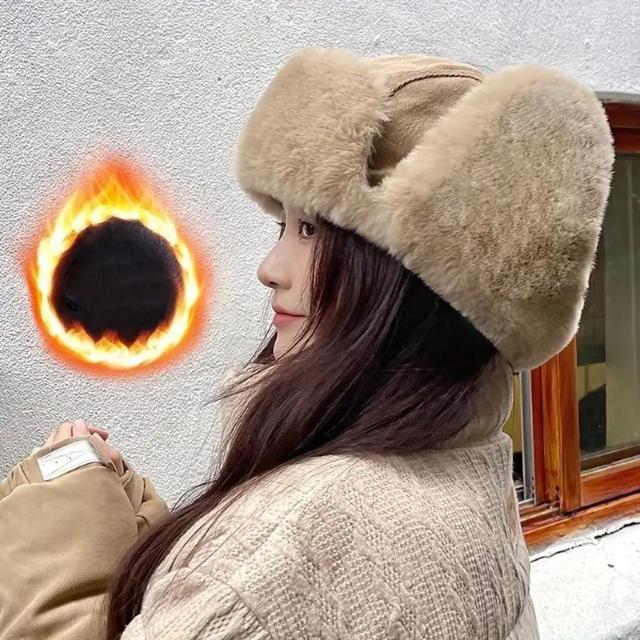 爆ヤス価格1790円★冬用トラッパーハット(耳フラップ付き)- 防風、厚手で暖かいサイクリング&アウトドア活動用 カーキ < 女性ファッション  爆ヤス価格1790円★冬用トラッパーハット(耳フラップ付き)- 防風、厚手で暖かいサイクリング&アウトドア活動用 カーキ < 女性ファッションの