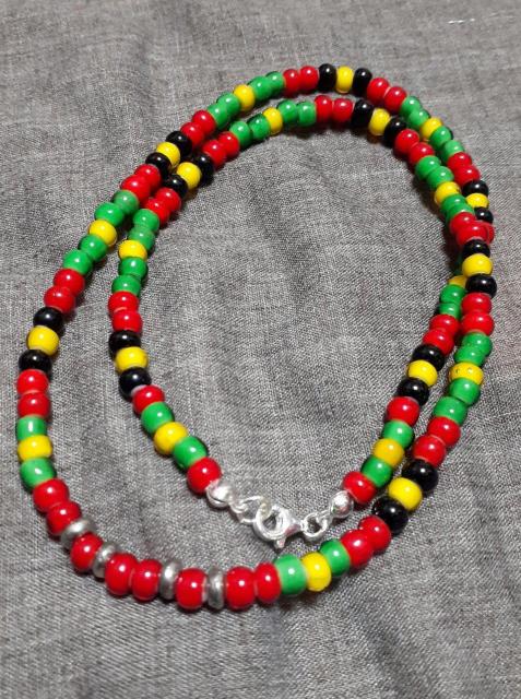 ラスタカラー★レゲエ★ホワイトハーツ★SLV925★ビーズネックレス★チョーカー★新品未着用★送料無料★クーポン★男女兼用 < 男性アクセサリー/時計 ラスタカラー★レゲエ★ホワイトハーツ★SLV925★ビーズネックレス★チョーカー★新品未着用★送料無料★クーポン★男女兼用 < 男性アクセサリー/時計の