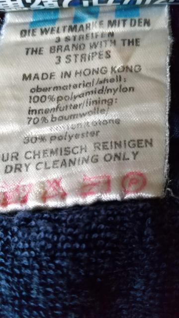 80s香港製adidasヴィンテージナイロンジャケット < ブランド 80s香港製adidasヴィンテージナイロンジャケット < ブランドの