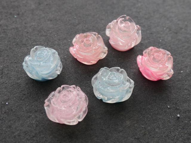 プラパーツ 手芸・アクセサリーパーツ クリア薔薇 パーツ 6個セット デコパーツ < 香水/コスメ/ネイル プラパーツ 手芸・アクセサリーパーツ クリア薔薇 パーツ 6個セット デコパーツ < 香水/コスメ/ネイルの