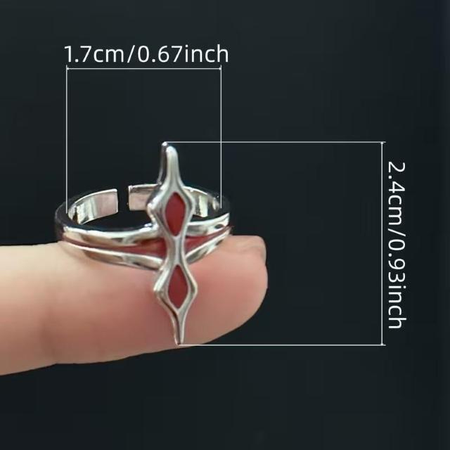 テーマクロスリングアクセサリー崩壊:スターレイルキャラクター長夜モチーフの指輪 < 女性アクセサリー/時計 テーマクロスリングアクセサリー崩壊:スターレイルキャラクター長夜モチーフの指輪 < 女性アクセサリー/時計の