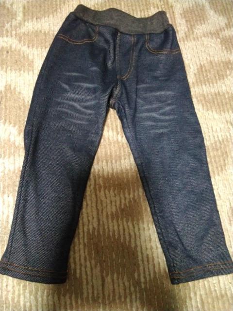 子供服 裏起毛デニムパンツ 95cm < キッズ/ベビー 子供服 裏起毛デニムパンツ 95cm < キッズ/ベビーの