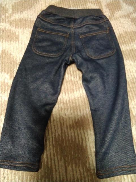 子供服 裏起毛デニムパンツ 95cm < キッズ/ベビー 子供服 裏起毛デニムパンツ 95cm < キッズ/ベビーの