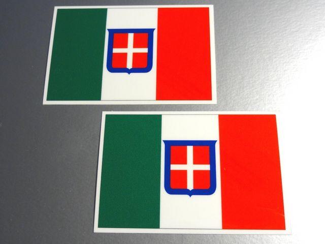 ■イタリア王国国旗ステッカー2枚セット/シール☆ < 自動車/バイク ■イタリア王国国旗ステッカー2枚セット/シール☆ < 自動車/バイク