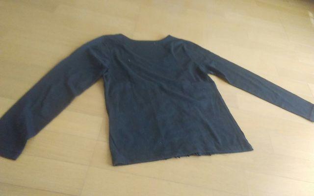 Who's Who 黒 長袖Tシャツ 可愛い < 女性ファッション  Who's Who 黒 長袖Tシャツ 可愛い < 女性ファッションの