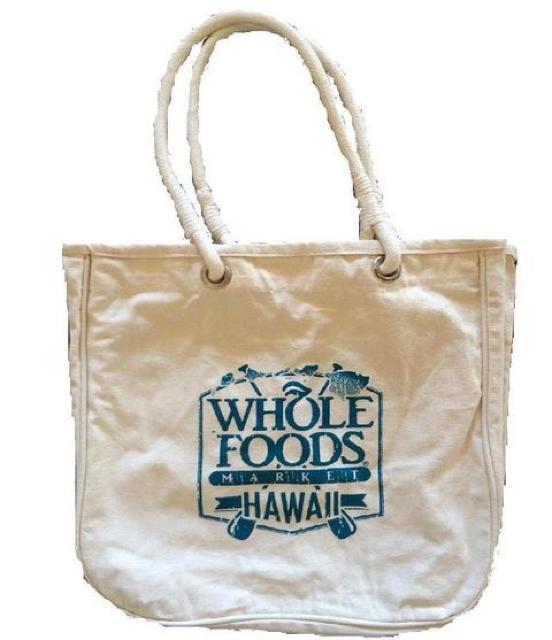 ホールフーズマーケットwhole foods MarketハワイHawaiiオアフカイルアオーガニックコットンバッグ < 女性ファッション  ホールフーズマーケットwhole foods MarketハワイHawaiiオアフカイルアオーガニックコットンバッグ  < 女性ファッションの