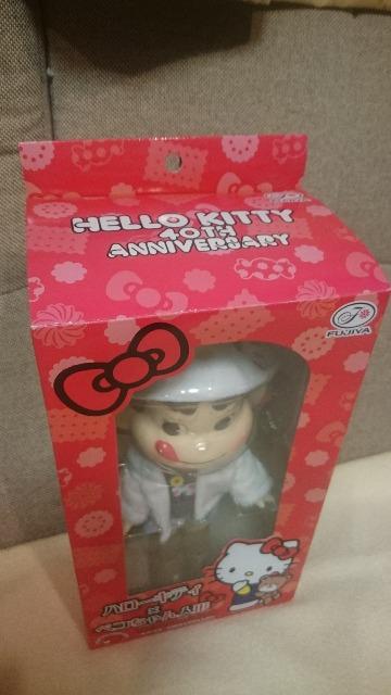 開封 不二家ペコちゃん×ハローキティ40周年コラボ 人形 2014 < アニメ/コミック/キャラクター 開封 不二家ペコちゃん×ハローキティ40周年コラボ 人形 2014 < アニメ/コミック/キャラクターの