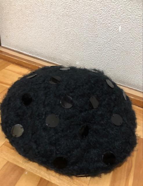 H&M☆ ドット型がキラキラ 飾り付き ベレー帽 < 女性ファッション H&M☆ ドット型がキラキラ 飾り付き ベレー帽 < 女性ファッションの