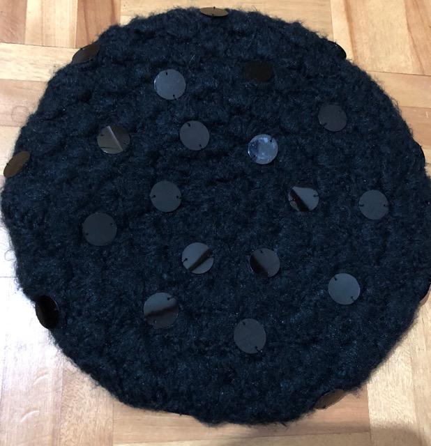 H&M☆ ドット型がキラキラ 飾り付き ベレー帽 < 女性ファッション H&M☆ ドット型がキラキラ 飾り付き ベレー帽 < 女性ファッションの