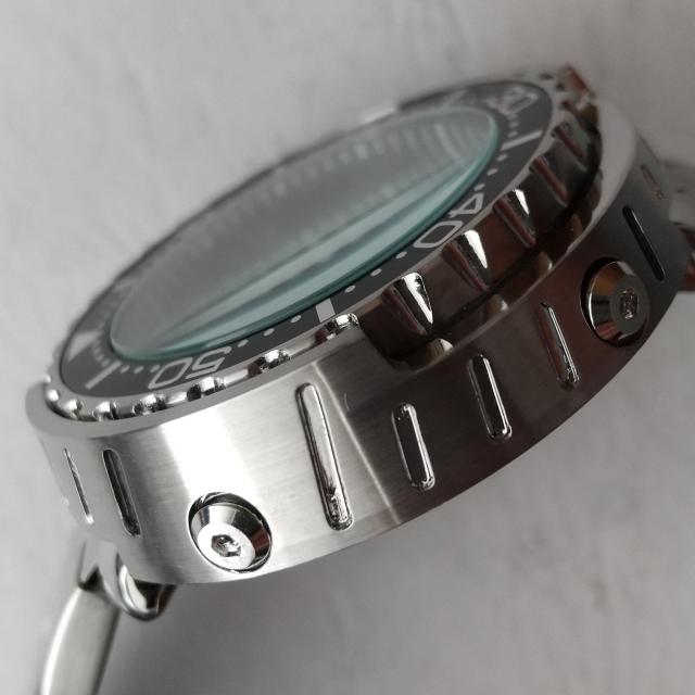 FOXBOX@rv@DIVER TYPE watch@ciʁ@WATER RESISTANTO 50l@ Oa SW~  jANZT[/v 