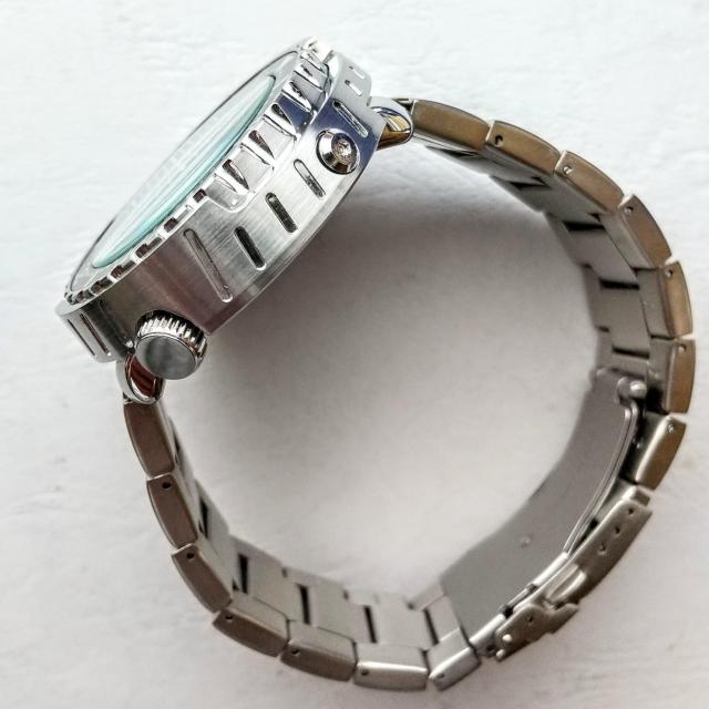 FOXBOX@rv@DIVER TYPE watch@ciʁ@WATER RESISTANTO 50l@ Oa SW~  jANZT[/v 