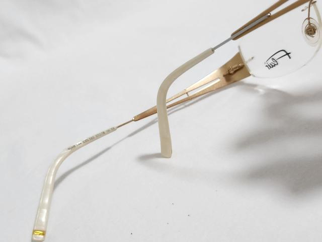 正規未 フレア ラグジュアリーアイウェア シャイニーメタルフレームレス メタリックゴールド 軽量クラフトアート 眼鏡◯サングラス < 男性ファッション  正規未 フレア ラグジュアリーアイウェア シャイニーメタルフレームレス メタリックゴールド 軽量クラフトアート 眼鏡◯サングラス < 男性ファッションの
