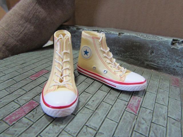 ●1/6スケールGIジョークールガール ミニチュア玩具フュギュア専用 CONVERSE ALL STAR HICUTスニーカー < ホビー  ●1/6スケールGIジョークールガール ミニチュア玩具フュギュア専用 CONVERSE ALL STAR HICUTスニーカー < ホビーの