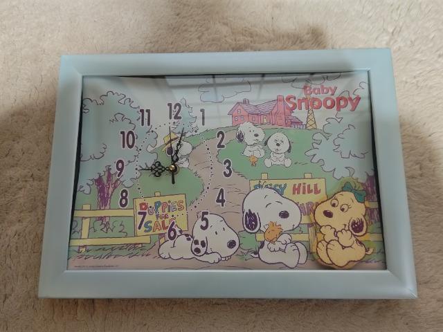 ベビースヌーピー ウォールクロック 縦約290ミリ 横約410ミリ < アニメ/コミック/キャラクター ベビースヌーピー ウォールクロック 縦約290ミリ 横約410ミリ < アニメ/コミック/キャラクターの