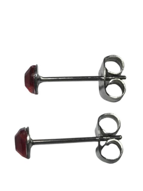 2個1セット 幅4mm ラインストーン スタッドピアス レッド 両耳用 ステンレス アクリル製 シンプル つけっぱなしOK 安い < 女性アクセサリー/時計  2個1セット 幅4mm ラインストーン スタッドピアス レッド 両耳用 ステンレス アクリル製 シンプル つけっぱなしOK 安い < 女性アクセサリー/時計の