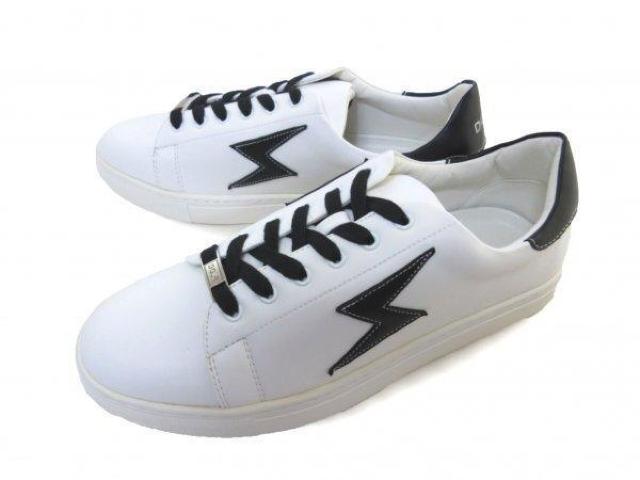 1円~C116新品DayGLORYローカット/レースアップスニーカー26aWHITE×BLACK♂ < 男性ファッション  1円~C116新品DayGLORYローカット/レースアップスニーカー26aWHITE×BLACK♂  < 男性ファッションの