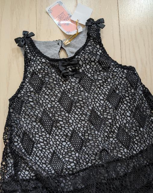 110★ANGEL LOVE★かわいいレースワンピース★新品★送料無料 < キッズ/ベビー  110★ANGEL LOVE★かわいいレースワンピース★新品★送料無料 < キッズ/ベビーの