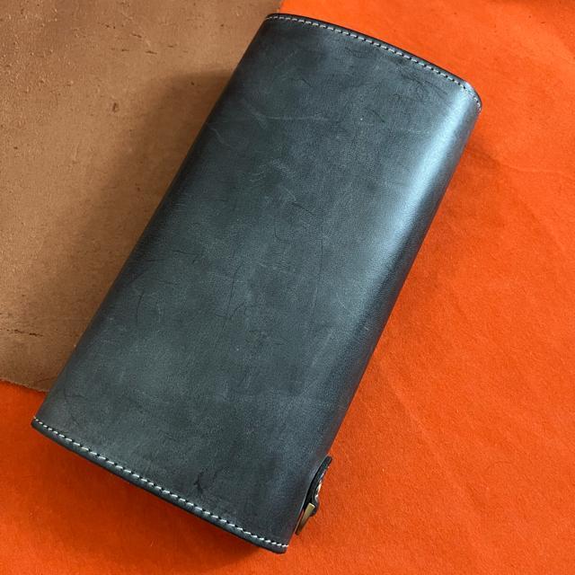 黒 長財布 本革 ブライドルレザー メンズ ヌメ革 ロングウォレット レザー  牛革 < 男性ファッション  黒 長財布 本革 ブライドルレザー メンズ ヌメ革 ロングウォレット レザー  牛革  < 男性ファッションの