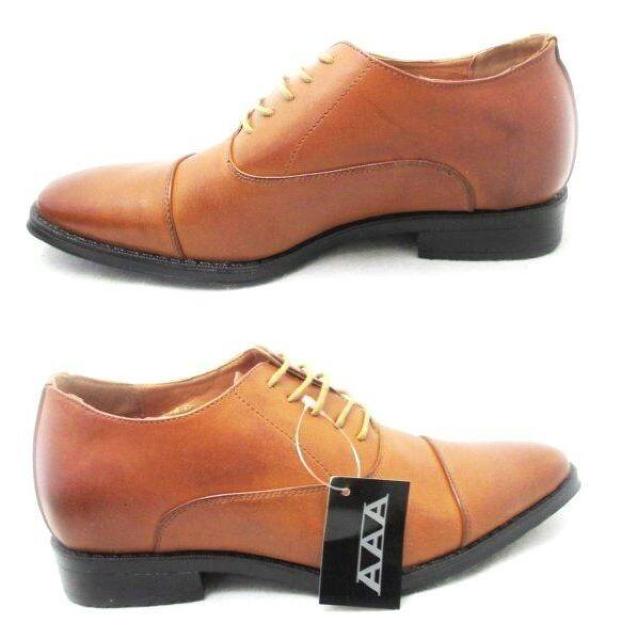 1円~C829新品AAAストレートチップ/レースアップ内羽根シークレットシューズ25a3E LBR♂ < 男性ファッション  1円~C829新品AAAストレートチップ/レースアップ内羽根シークレットシューズ25a3E LBR♂ < 男性ファッションの