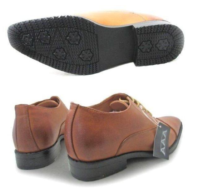 1円~C829新品AAAストレートチップ/レースアップ内羽根シークレットシューズ25a3E LBR♂ < 男性ファッション  1円~C829新品AAAストレートチップ/レースアップ内羽根シークレットシューズ25a3E LBR♂ < 男性ファッションの