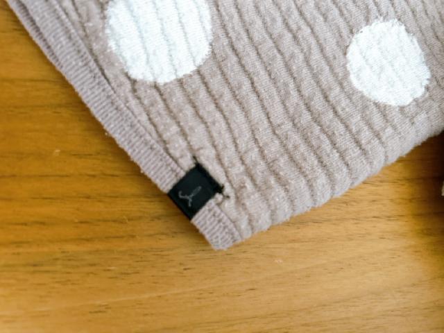 【tete a tete 】ドット柄キルトトレーナー 110cm < キッズ/ベビー 【tete a tete 】ドット柄キルトトレーナー 110cm < キッズ/ベビーの