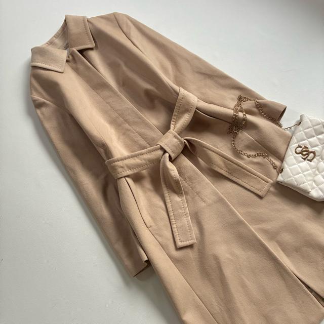◆美品◆カシミヤ100%◆エンスウィート◆チェスターロングコート◆ベージュ◆L < ブランド ◆美品◆カシミヤ100%◆エンスウィート◆チェスターロングコート◆ベージュ◆L < ブランドの