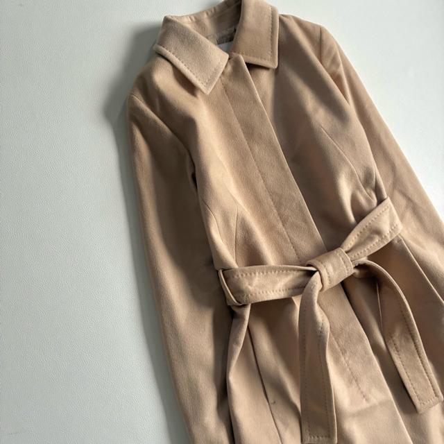 ◆美品◆カシミヤ100%◆エンスウィート◆チェスターロングコート◆ベージュ◆L < ブランド ◆美品◆カシミヤ100%◆エンスウィート◆チェスターロングコート◆ベージュ◆L < ブランドの