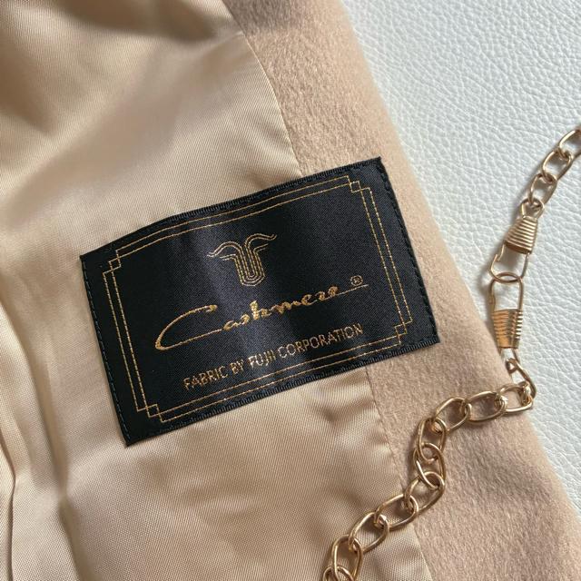◆美品◆カシミヤ100%◆エンスウィート◆チェスターロングコート◆ベージュ◆L < ブランド ◆美品◆カシミヤ100%◆エンスウィート◆チェスターロングコート◆ベージュ◆L < ブランドの