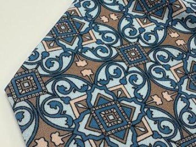 ネクタイ メンズ カジュアル オシャレ ビジネス パーティ総柄 アクアブルー < 男性ファッション ネクタイ メンズ カジュアル オシャレ ビジネス パーティ総柄 アクアブルー < 男性ファッションの