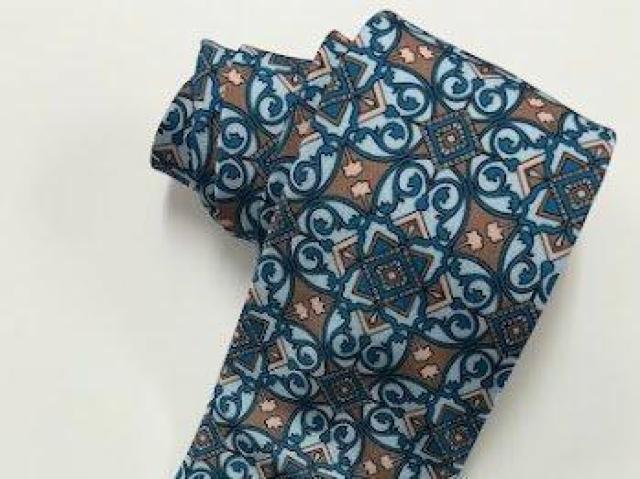 ネクタイ メンズ カジュアル オシャレ ビジネス パーティ総柄 アクアブルー < 男性ファッション ネクタイ メンズ カジュアル オシャレ ビジネス パーティ総柄 アクアブルー < 男性ファッションの