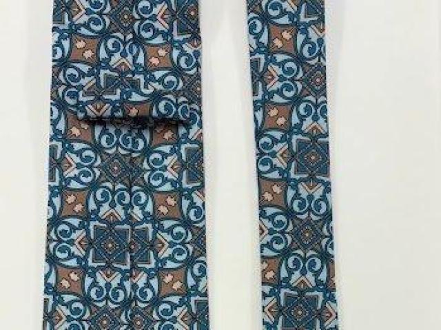ネクタイ メンズ カジュアル オシャレ ビジネス パーティ総柄 アクアブルー < 男性ファッション ネクタイ メンズ カジュアル オシャレ ビジネス パーティ総柄 アクアブルー < 男性ファッションの