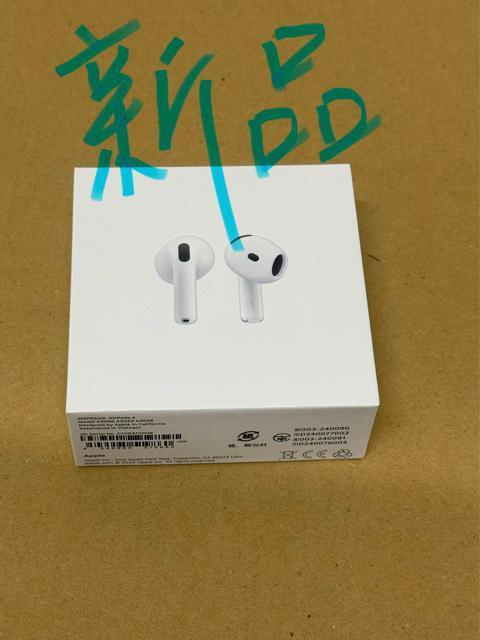 Apple AirPods 4 ���C�����X�C���z�� (mxp63j/a) �V�i���J��  �� �Ɠd/AV�� 