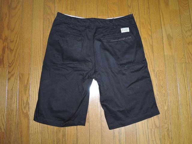BACK CHANNEL バックチャンネル ハーフパンツ M ブラック チノ ショーツ ワークパンツ < ブランド BACK CHANNEL バックチャンネル ハーフパンツ M ブラック チノ ショーツ ワークパンツ < ブランドの