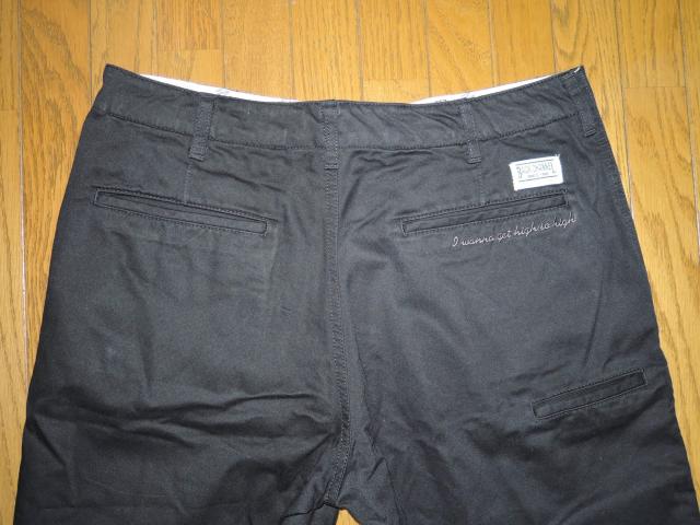 BACK CHANNEL バックチャンネル ハーフパンツ M ブラック チノ ショーツ ワークパンツ < ブランド BACK CHANNEL バックチャンネル ハーフパンツ M ブラック チノ ショーツ ワークパンツ < ブランドの