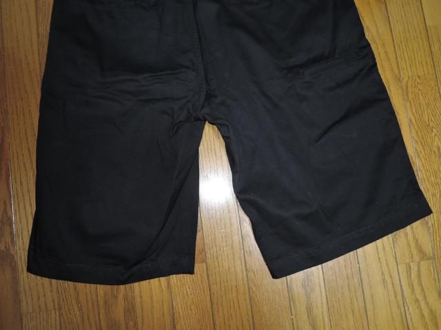 BACK CHANNEL バックチャンネル ハーフパンツ M ブラック チノ ショーツ ワークパンツ < ブランド BACK CHANNEL バックチャンネル ハーフパンツ M ブラック チノ ショーツ ワークパンツ < ブランドの