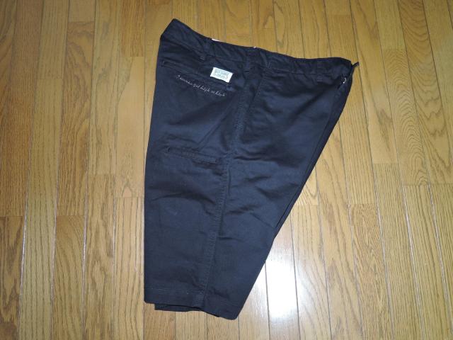 BACK CHANNEL バックチャンネル ハーフパンツ M ブラック チノ ショーツ ワークパンツ < ブランド BACK CHANNEL バックチャンネル ハーフパンツ M ブラック チノ ショーツ ワークパンツ < ブランドの