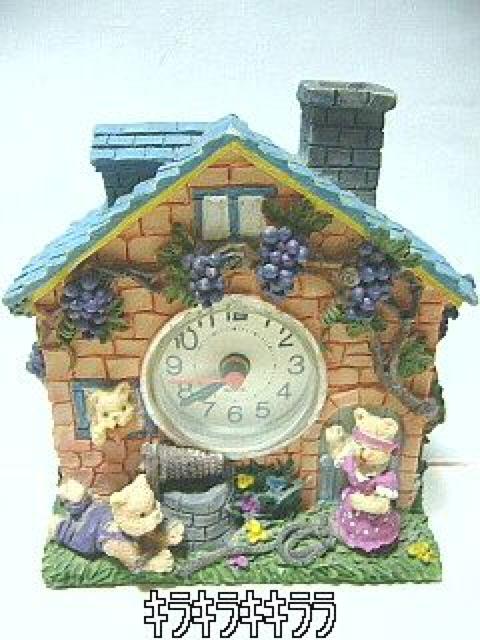 ●目覚まし機能付★アンティーク*くまさん◆時計◆ < インテリア/ライフ  ●目覚まし機能付★アンティーク*くまさん◆時計◆  < インテリア/ライフの