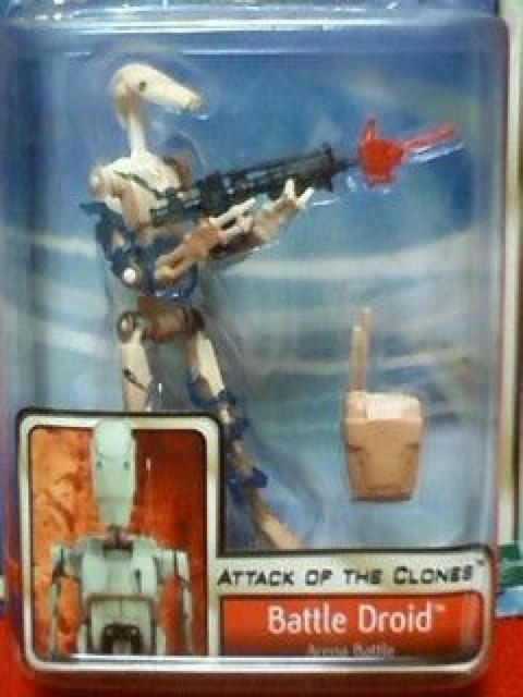 ☆スターウォーズ☆バトル・ドロイド☆Hasbro☆TOMY☆2002☆STAR WARS☆ < アニメ/コミック/キャラクター  ☆スターウォーズ☆バトル・ドロイド☆Hasbro☆TOMY☆2002☆STAR WARS☆ < アニメ/コミック/キャラクターの
