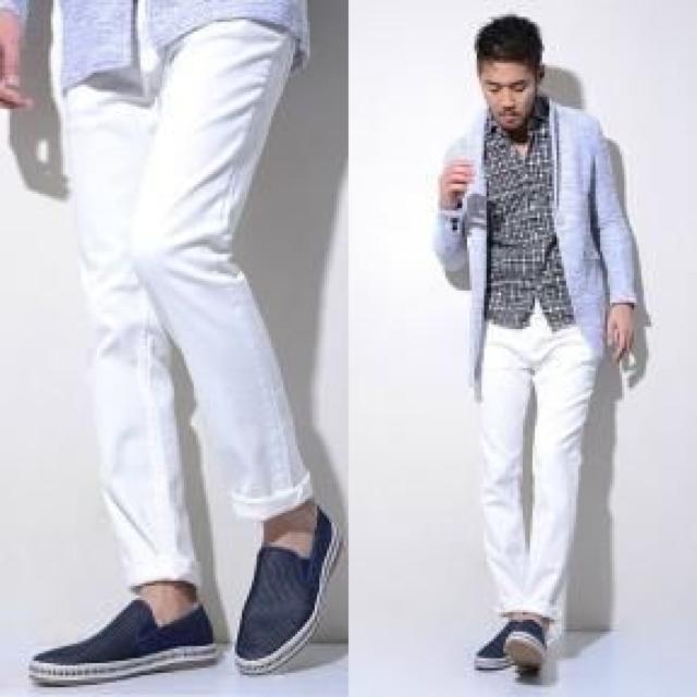 【DEDES/デデス】かかと踏める 2way♪メッシュスリッポン エスパドリーユ ホワイト < 男性ファッション 【DEDES/デデス】かかと踏める 2way♪メッシュスリッポン エスパドリーユ ホワイト < 男性ファッションの