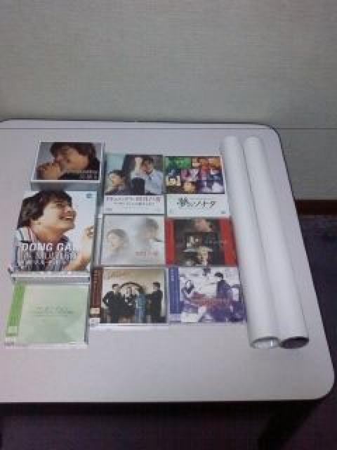 <送無>ペ・ヨンジュン関係×11点セットCD/DVD/ポスター他*ヨン様 < タレントグッズ  <送無>ペ・ヨンジュン関係×11点セットCD/DVD/ポスター他*ヨン様  < タレントグッズの