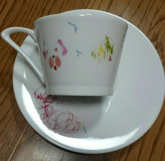 バカップ コロンビアコーヒー 板谷奈津 コーヒーカップ&ソーサ < インテリア/ライフ  バカップ コロンビアコーヒー 板谷奈津 コーヒーカップ&ソーサ < インテリア/ライフの