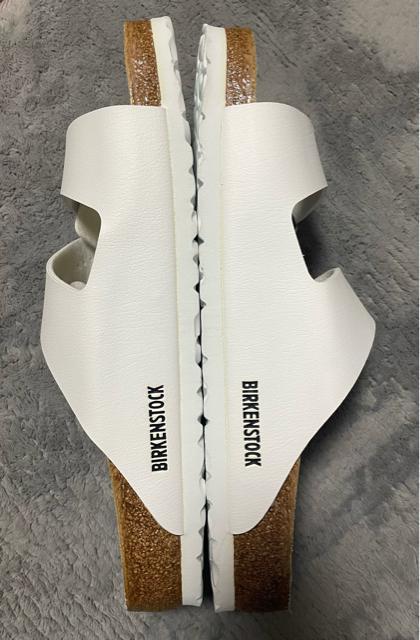 新品 ビルケンシュトック BIRKENSTOCK アリゾナARIZONA メンズ サンダル ホワイト 幅広 レギュラー28.5cm < ブランド  新品 ビルケンシュトック BIRKENSTOCK アリゾナARIZONA メンズ サンダル ホワイト 幅広 レギュラー28.5cm < ブランドの
