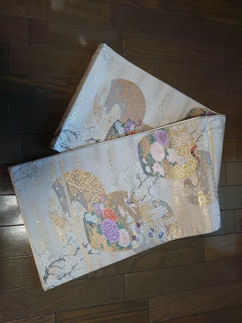 USED、袋帯、六通、四季花や鳥柄 < 女性ファッション  USED、袋帯、六通、四季花や鳥柄  < 女性ファッションの