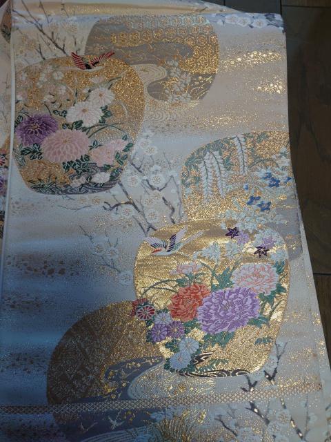 USED、袋帯、六通、四季花や鳥柄 < 女性ファッション  USED、袋帯、六通、四季花や鳥柄 < 女性ファッションの